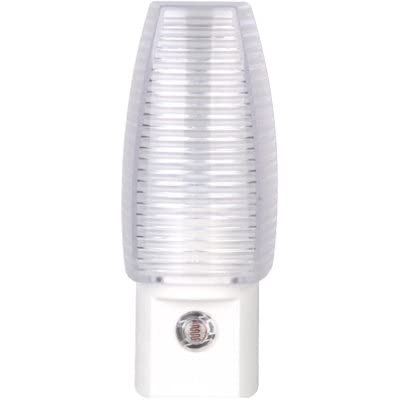 GLOBE ELECTRIC 8929301 LED Night Light Plug-in - Energy Efficient Dimmable Nightlight for Bedroom, Bathroom, Hallway & Nursery - Soft Glow for Safe Nighttime Navigation