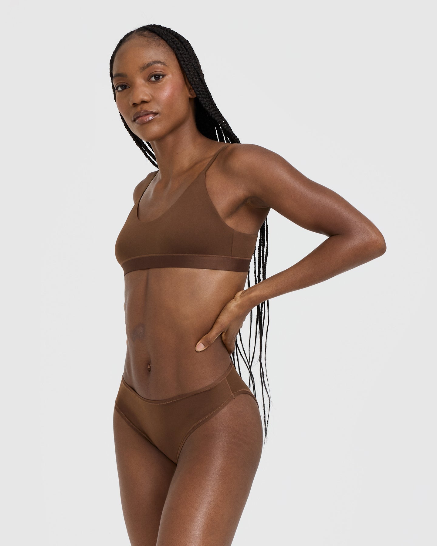 Silhouette Bralette - Nude Lace Wireless Comfort Bra for Women | Perfect for Yoga, Lounge & Everyday Wear