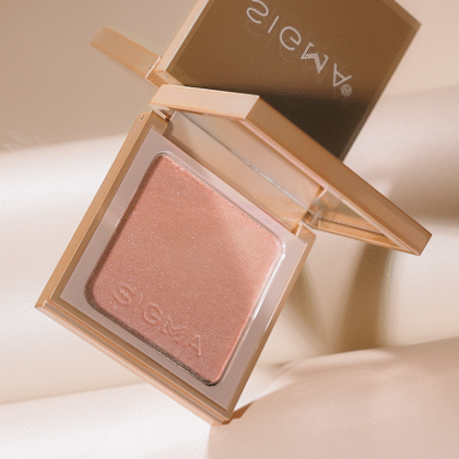 Pressed Powder Highlighter - Shimmer & Glow for Cheeks & Eyes | Vegan & Cruelty-Free Makeup for Contouring & Glam Looks