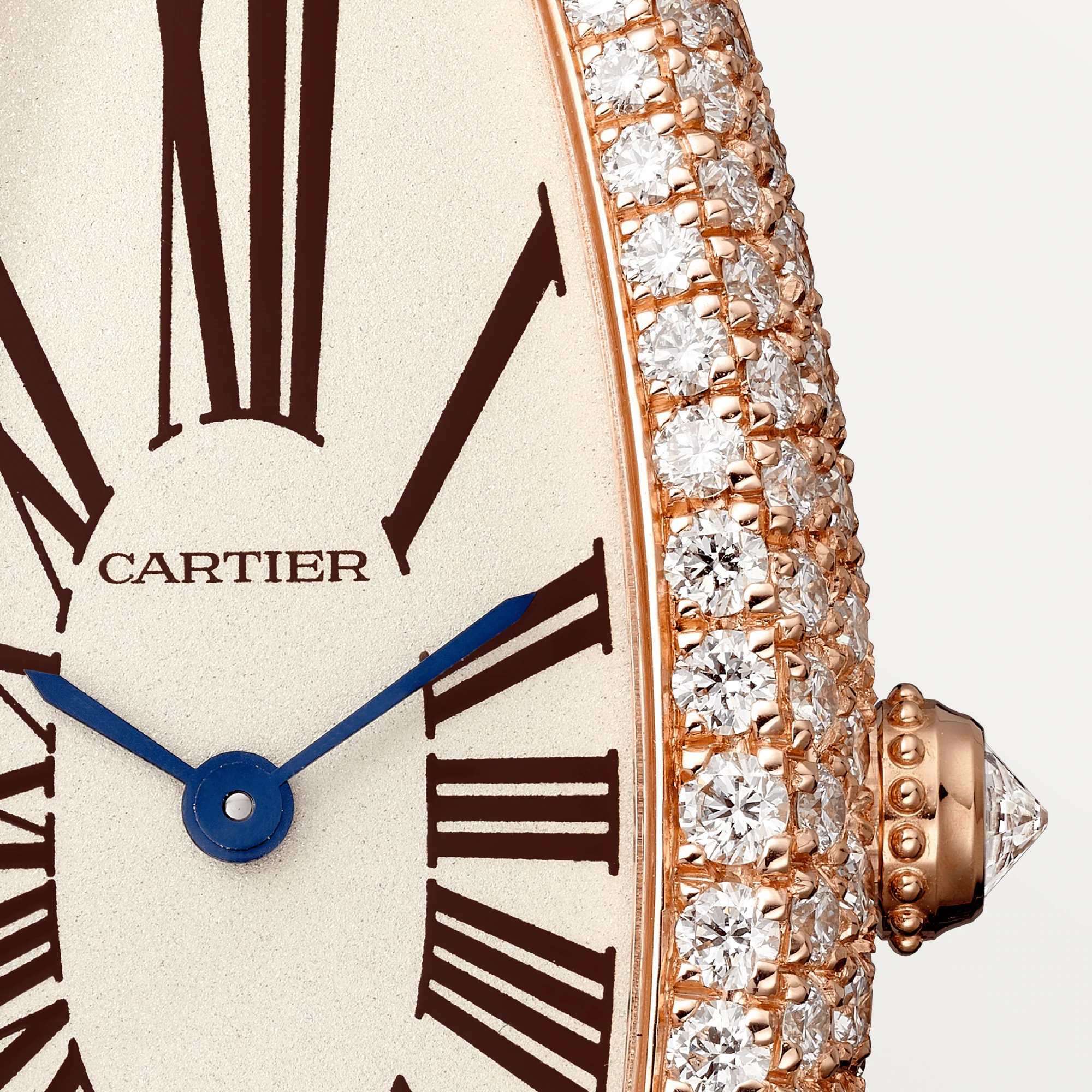 Cartier Baignoire 18K Rose Gold Diamond Ladies Watch - Luxury Swiss Timepiece for Women, Elegant Dress Watch for Special Occasions & Formal Events