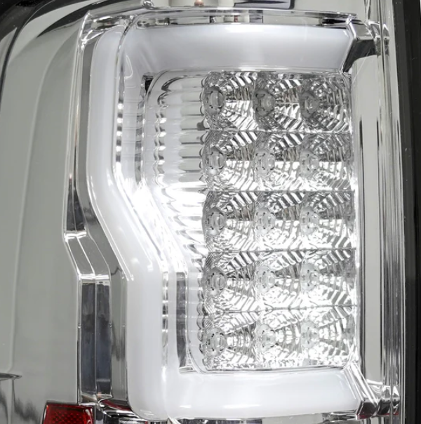 Ford F150 2004-2008 LED Tail Lights - Clear Lens OLED Brake Lights for Pickup Trucks | Perfect for Night Driving & Enhanced Safety