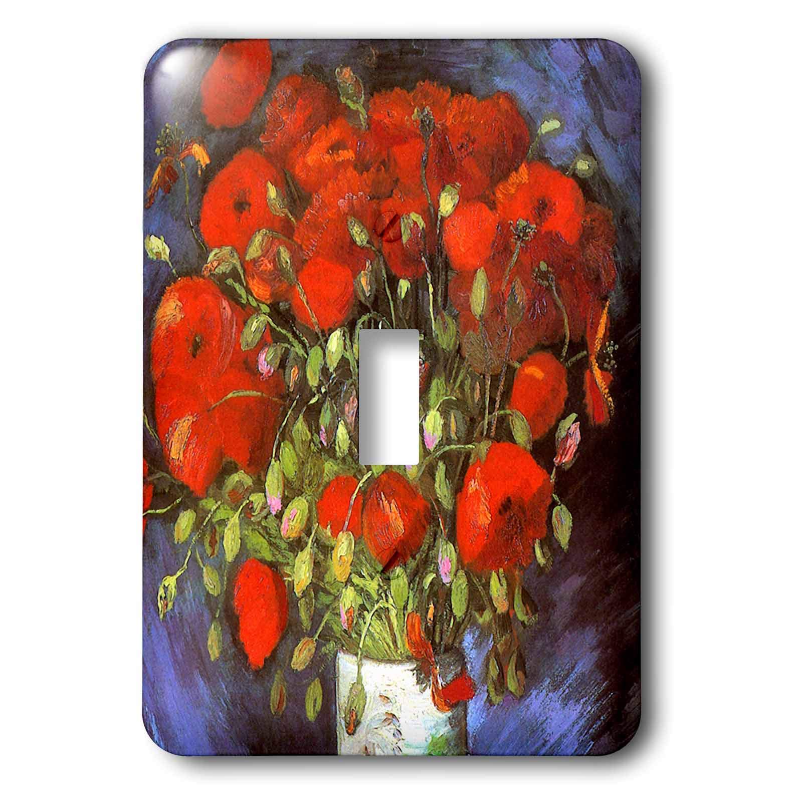 3D Rose Light Switch Cover - Decorative for Home Decor