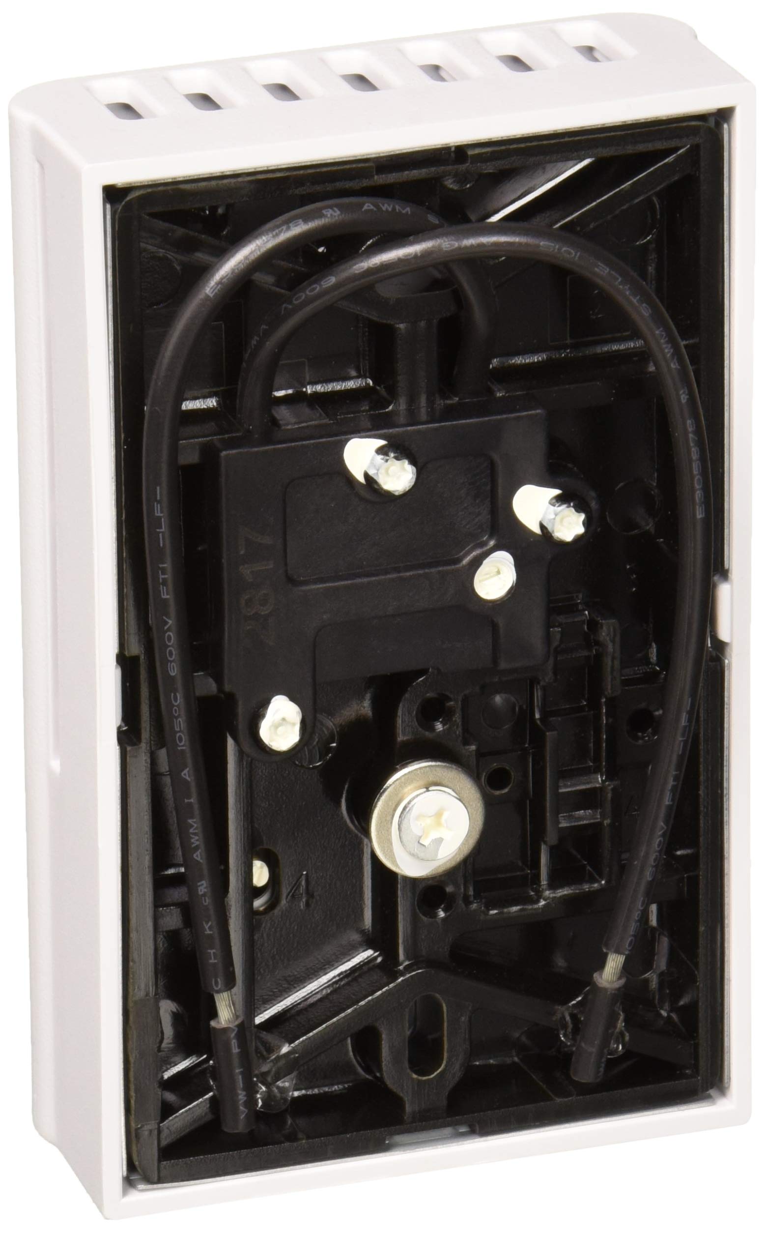 SWT1F Single Pole Electric Heater Wall Thermostat - White - Temperature Control for Home, Office & Basement Heating Systems
