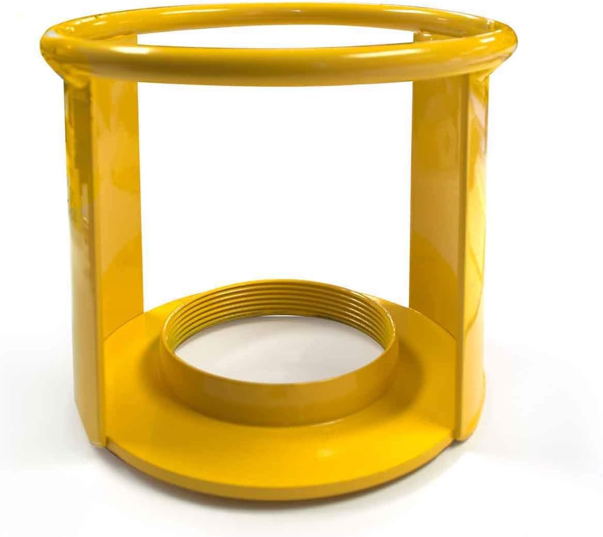 Acetylene Cylinder Regulator Protector Safety Cap 3-1/2 x 12 - High/Low Pressure Tank Safety Collar - Durable Acetylene Gas Cylinder Accessory for Welding, Cutting & Industrial Use