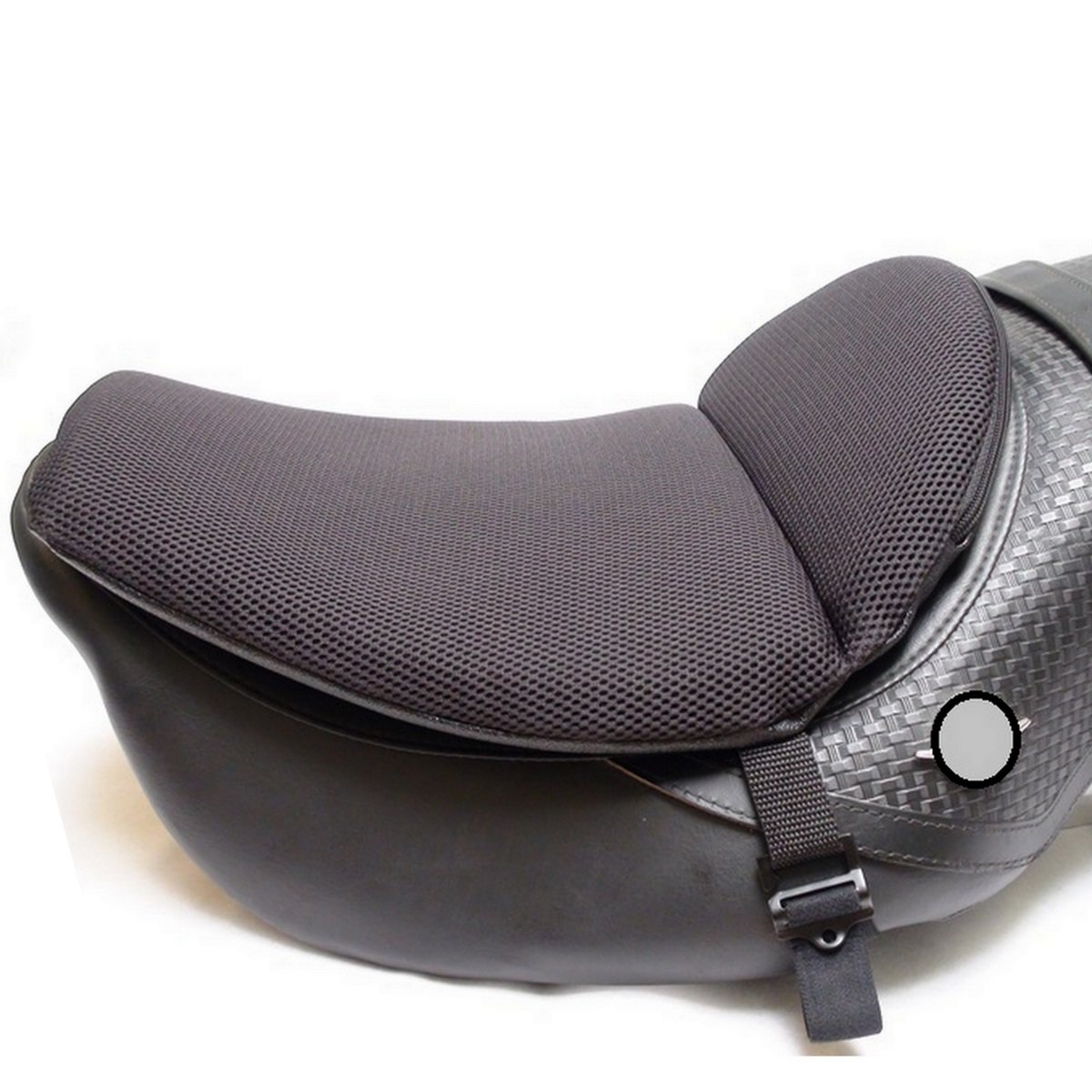 CONFORMAX TOPPER EXCEL ULTRA-FLEX Motorcycle Gel Seat Cushion - XL AIRMAX 18x14x6 - Premium Comfort for Long Rides & Touring - Shock Absorbing Motorcycle Seat Pad for Harley, Honda, Yamaha & Cruiser Bikes