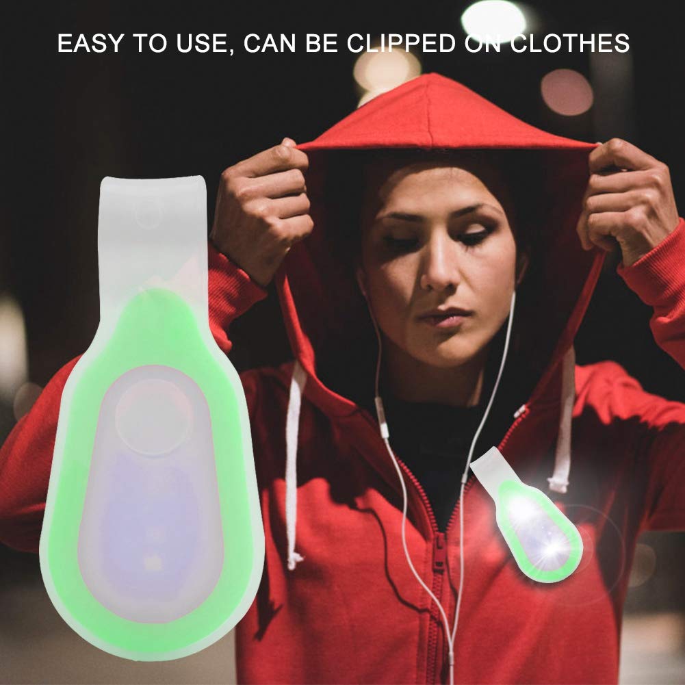Best Running Safety Light - LED Night Running Lamp with Low Energy Consumption, Durable & Waterproof for Jogging, Cycling, Hiking - Perfect for Backpack, Vest & Outdoor Activities