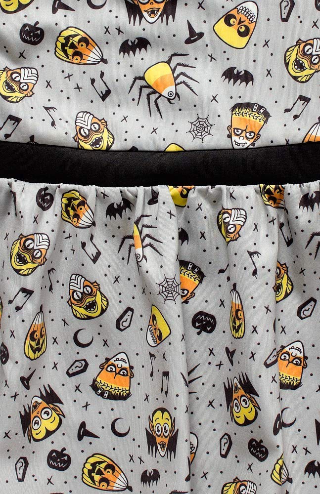 Sourpuss Candy Cornies Kids Halloween Dress - Cute & Spooky Costume for Girls Trick or Treating & Costume Parties