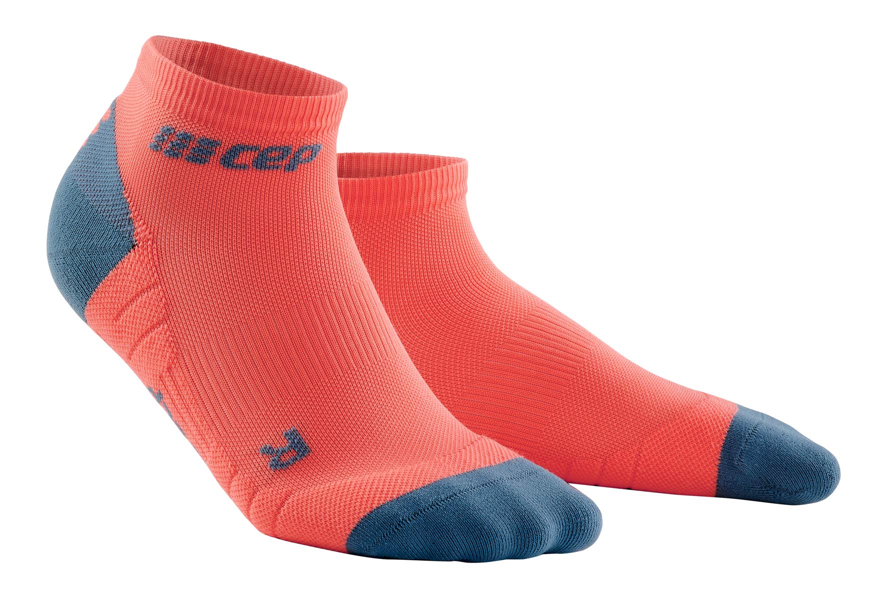 CEP Men's No Show Compression Running Socks - Performance Athletic Socks for Running, Gym & Sports - Breathable & Supportive Low Cut Socks for Active Lifestyles