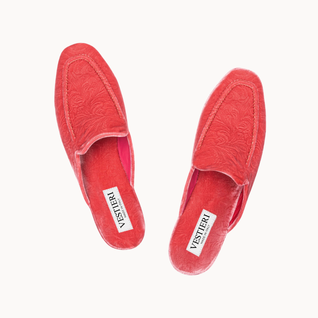 Women's Medici Geranium Slippers - Soft Indoor House Shoes with Memory Foam for Comfort & Support - Perfect for Home, Office & Relaxation