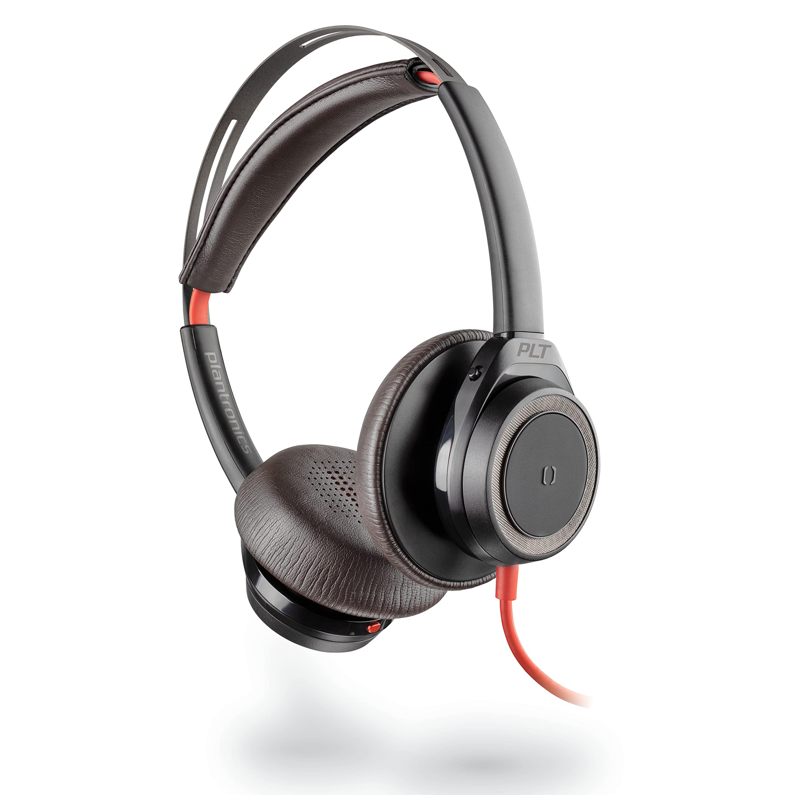 Plantronics Blackwire 7225 USB-C Headset with Noise-Canceling Mic - Professional Office Headphones for Calls & Video Conferencing - Comfortable Over-Ear Design for All-Day Wear (Black)