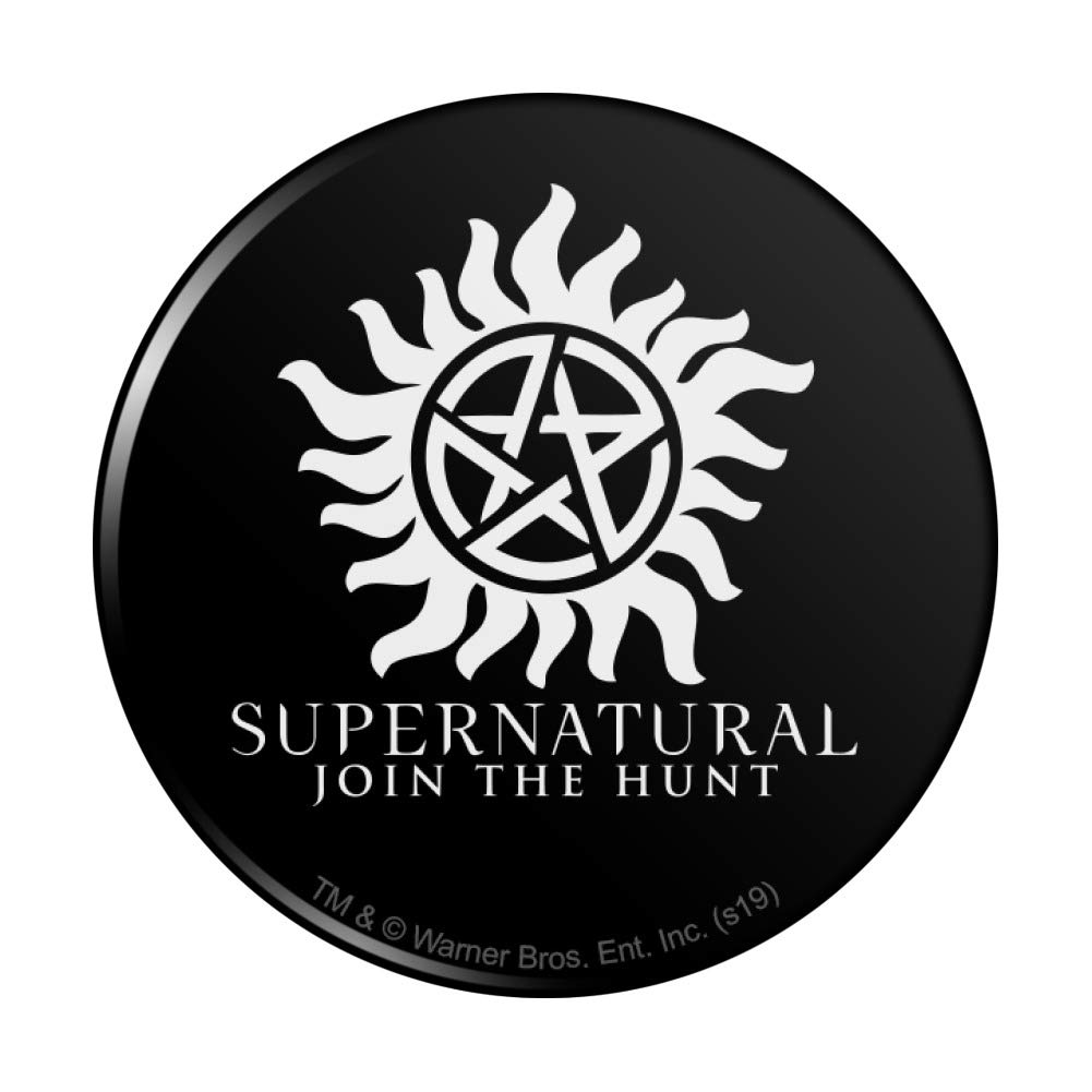 Supernatural Anti-Possession Symbol Magnet - Vintage Amulet for Kitchen, Fridge, Locker & Office Decor | Perfect for Supernatural Fans, Home Protection & Gothic Decor