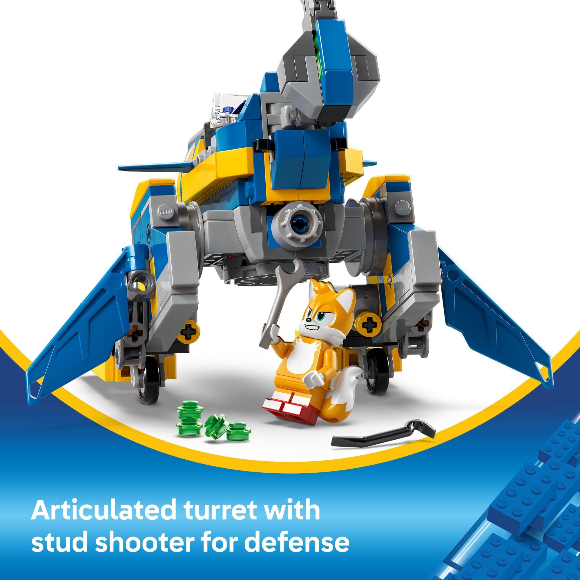 LEGO Sonic The Hedgehog Cyclone vs. Metal Sonic Building Set - 77002 | Kids Construction Toy for Boys & Girls Ages 8+ | Includes Mech Suit, Metal Sonic & Tails Minifigures | Creative Play & STEM Learning | Perfect Birthday Gift for Sonic Fans | Great for Pretend Battles & Collectible Display