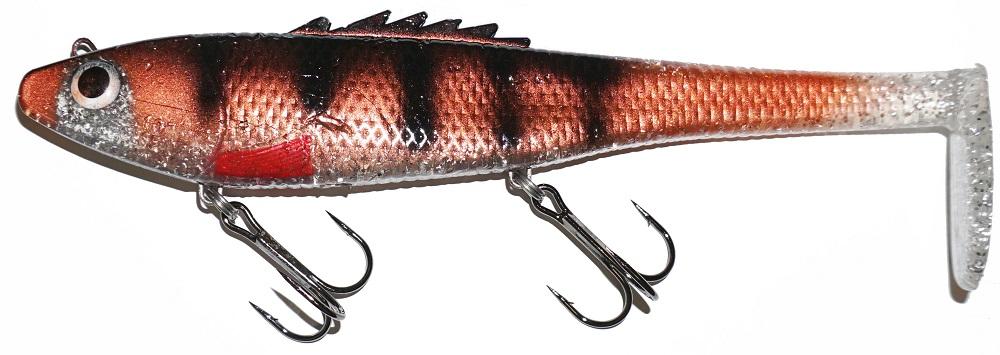 Chaos Tackle Posseidon 10 Swim Bait - Premium Fishing Lure for Bass, Walleye & Pike - Slow Sinking Swimbait with Realistic Action - Perfect for Freshwater & Saltwater Fishing
