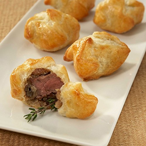 Beef Wellington Bites - Premium Frozen Gourmet Appetizers (50 Count) - Perfect for Parties, Holidays & Elegant Gatherings