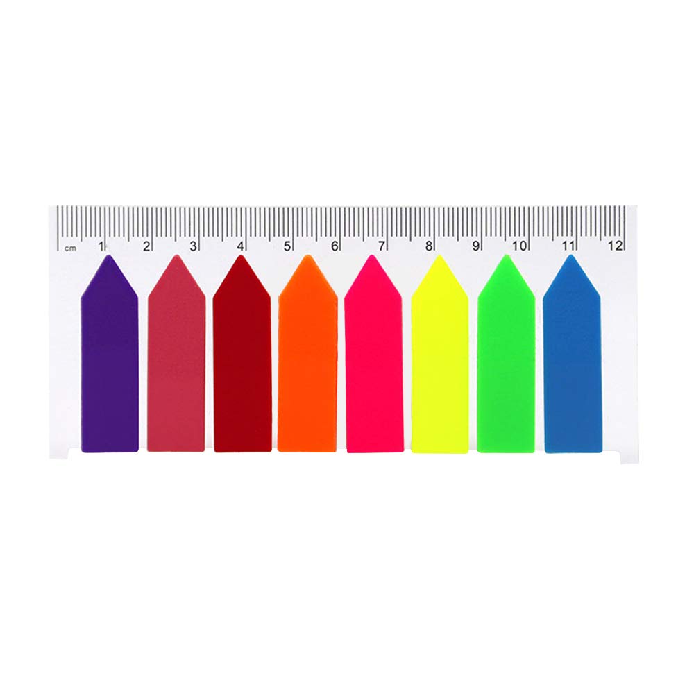 Colorful Arrow Page Markers - 20 Sticky Notes for Office & School Reading