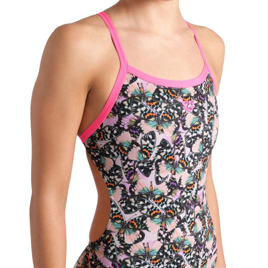 Butterfly Print Swimsuit for Women - Sexy One Piece Bathing Suit for Beach & Pool Party - TikTok Swimsuit Challenge Outfit