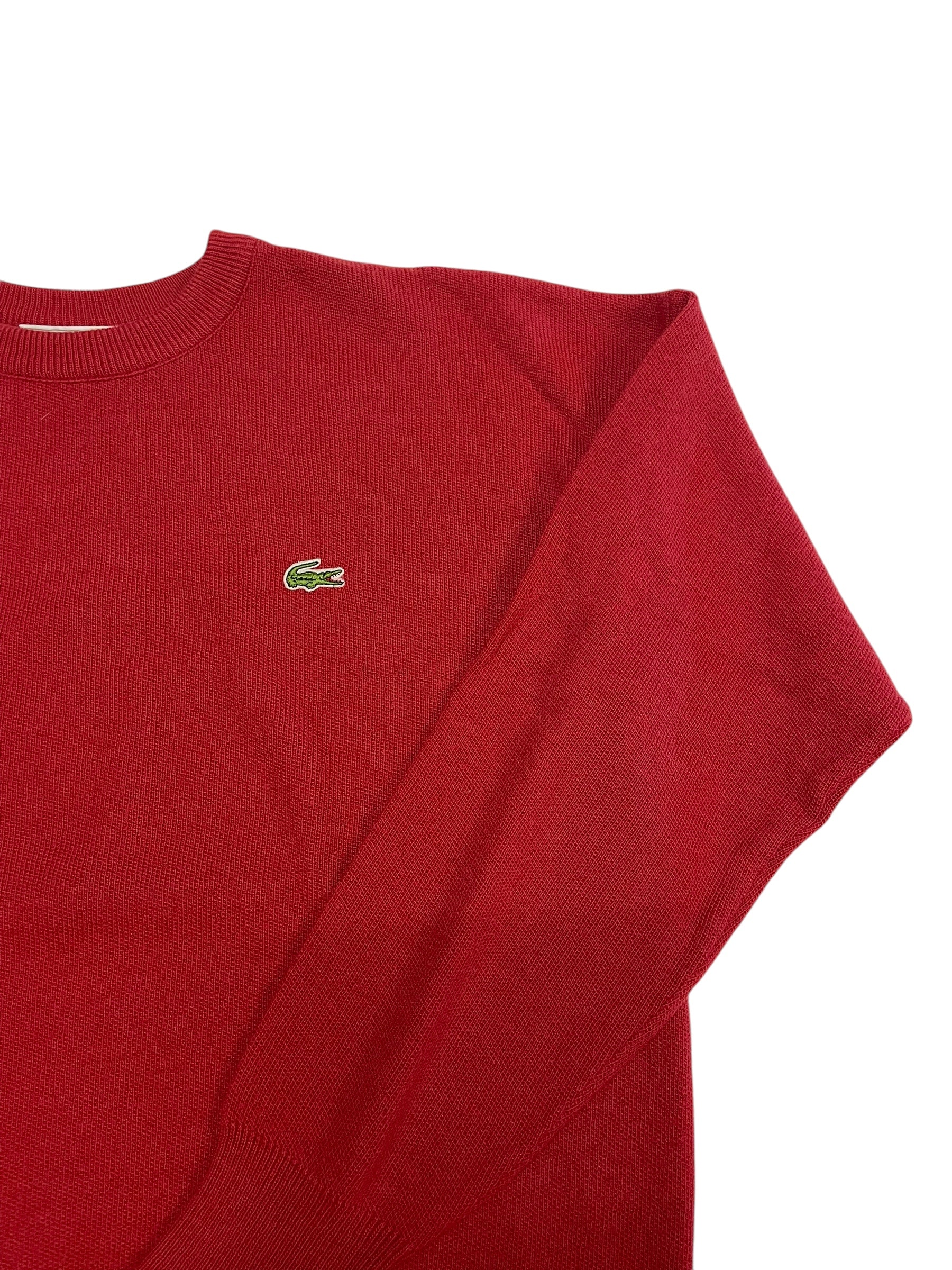 Lacoste Vintage Pullover Sweater #8985 - Men's Casual Knitwear (Large & XL) | Perfect for Fall Layering & Weekend Outfits