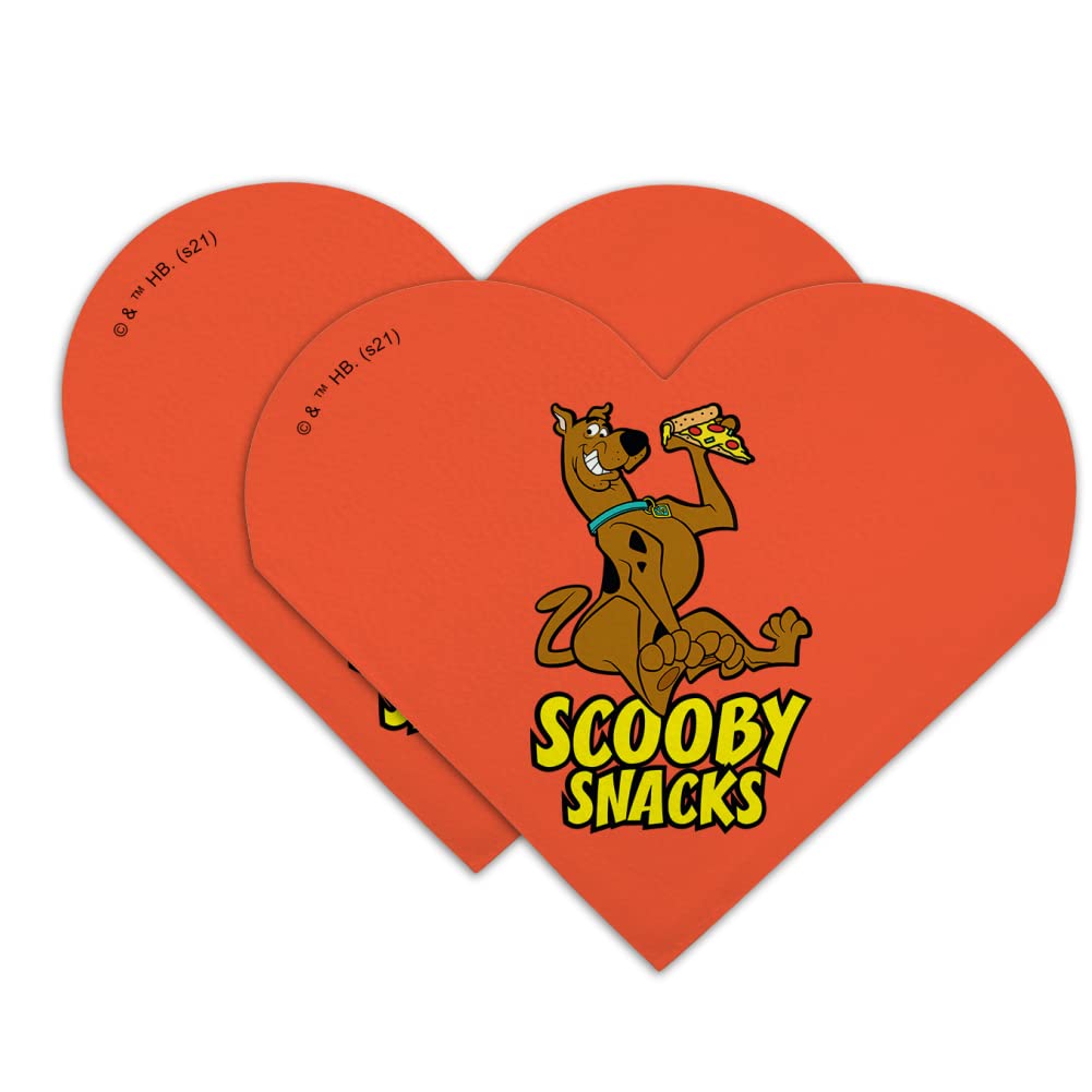 Scooby Snacks Heart Faux Leather Bookmark Set of 2 - Cute Dog-Themed Bookmark for Reading, Gifts, and Book Lovers