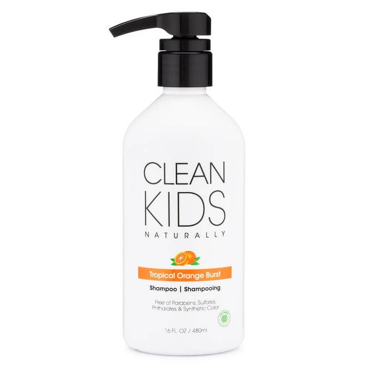 Natural Kids Shampoo for Sensitive Skin - Gentle & Tear-Free Baby Hair Wash with Organic Ingredients | Perfect for Daily Bath Time & Newborn Care