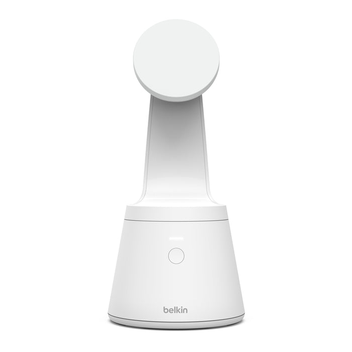 Belkin Magnetic Face Tracking Mount for iPhone - Auto-Follow Smartphone Stand for Video Calls, Live Streaming & Vlogging - Perfect for Home Office, TikTok & YouTube Content Creation