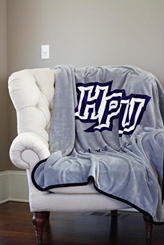 High Point University Panthers Premium Plush Fleece Blanket - 60x80 Inches (Queen/Twin XL Size) | Ultra Soft College Team Blanket for Bed, Couch & Gifts | HPU Panthers Fan Gear for Dorms, Game Day & Home Decor