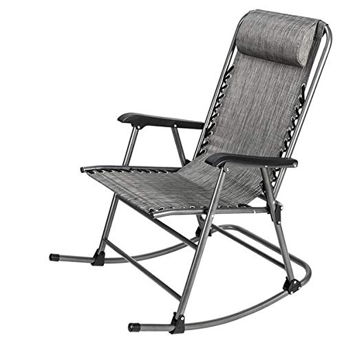 Best Folding Rocking Chairs for Outdoor Relaxation - Portable Leisure Chair for Backyard, Beach, Camping & Sporting Events | Perfect Patio, Poolside & Vacation Seating