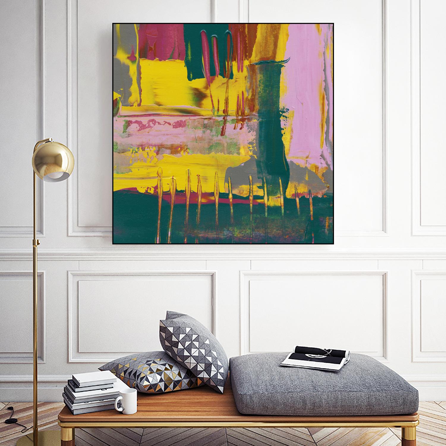 City Lights II - Modern LED Wall Art for Home & Office Decor | Perfect for Living Room, Bedroom, and Workspace Lighting