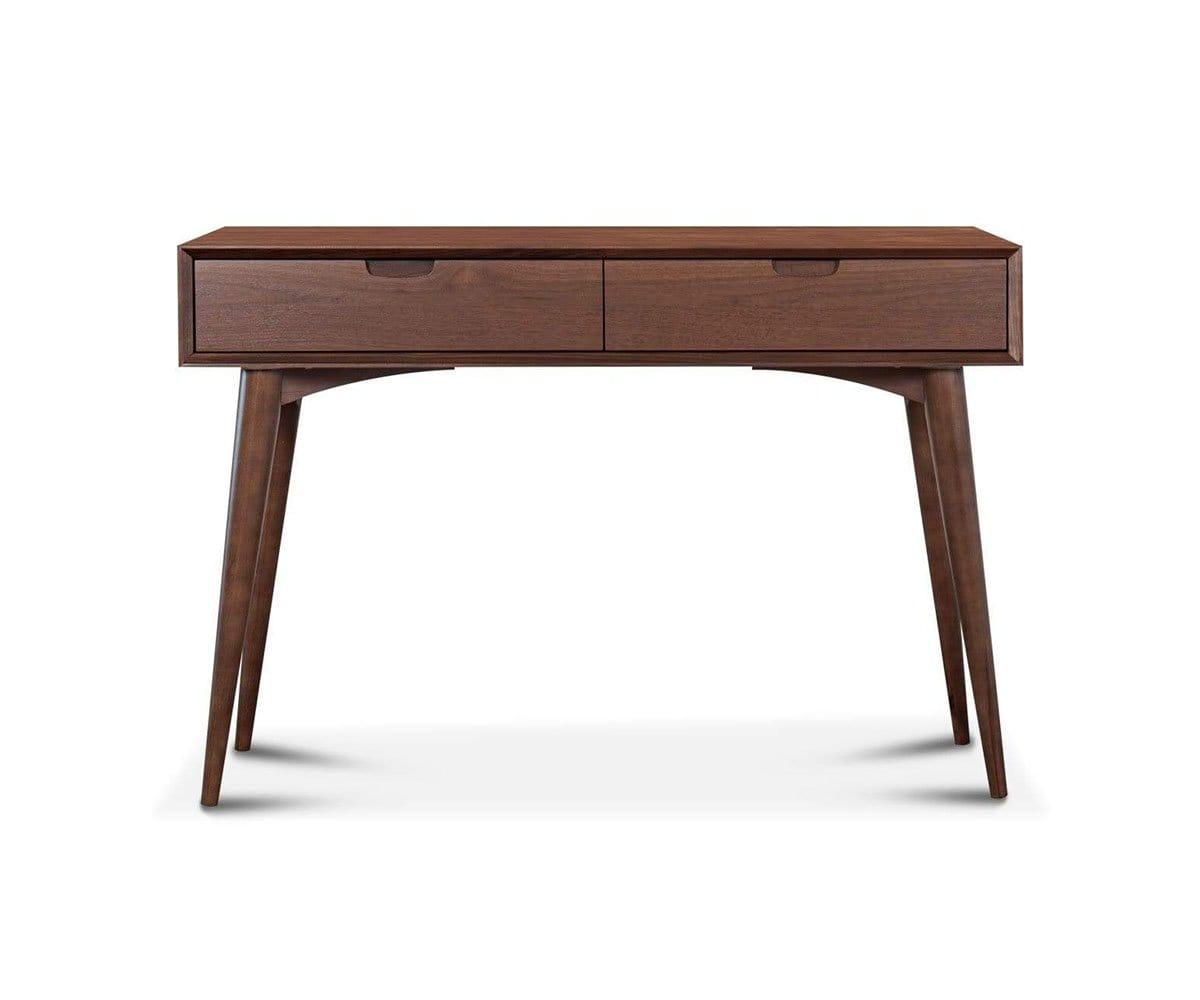 Modern Juneau Console Table - Entryway Sofa Table with Storage Shelf, Farmhouse Style Hallway Accent Furniture for Home Decor | Perfect for Living Room, Foyer & Bedroom