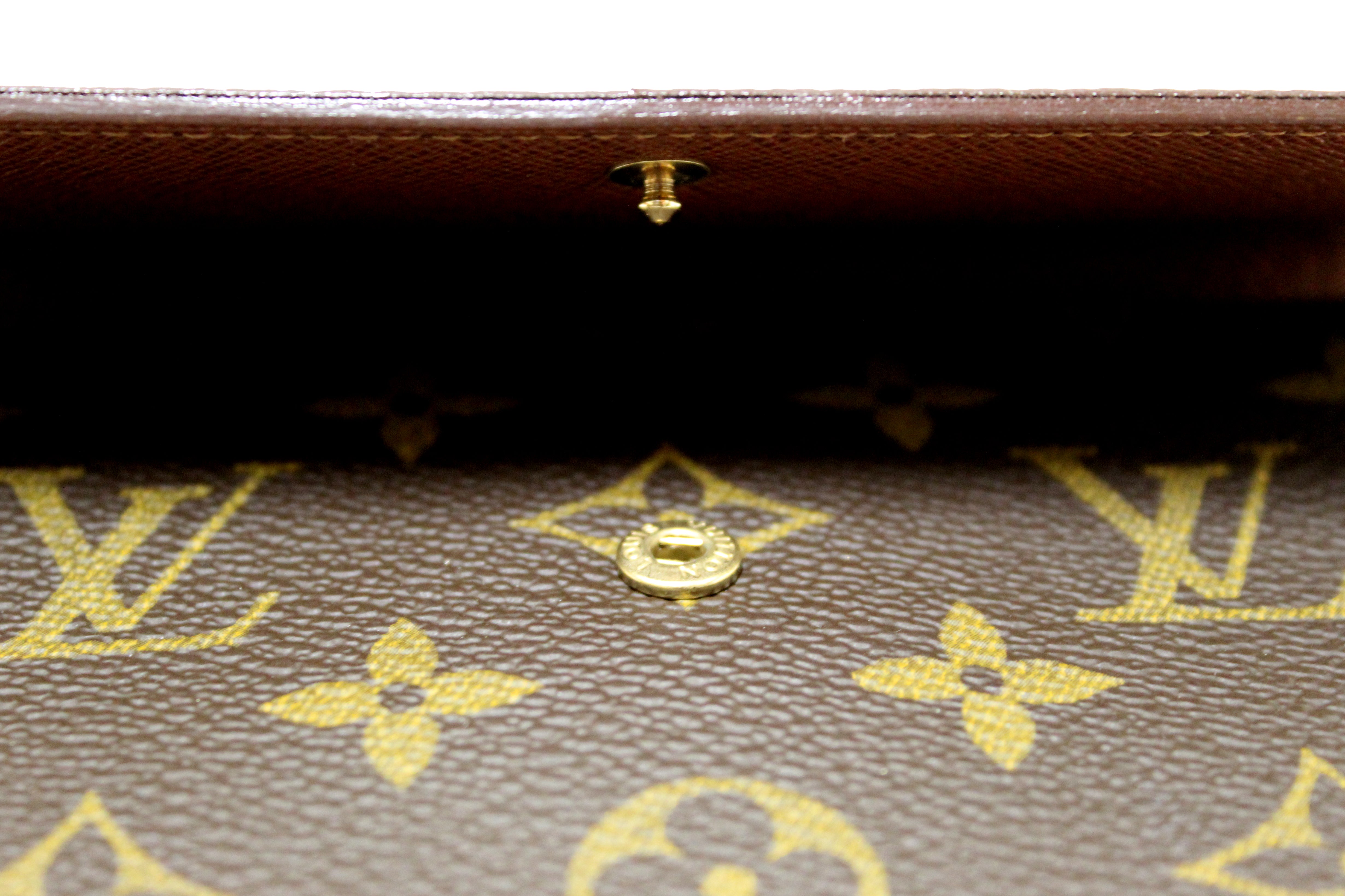 Authentic Louis Vuitton Monogram Canvas Alexandra Wallet - Luxury Women's Zip Around Wallet for Everyday Use & Travel Accessories