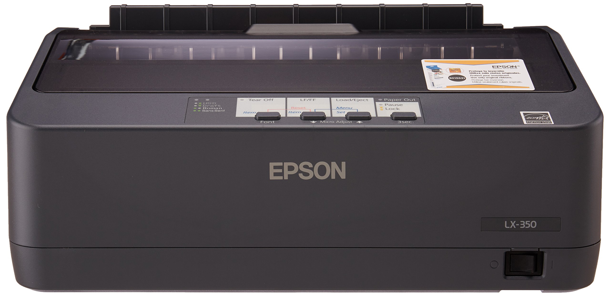 Epson C11CC24001 Dot Matrix Printer - High-Speed 9-Pin Impact Printer for Receipts, Invoices & Multipart Forms | Ideal for Retail, Warehouse & Office Use