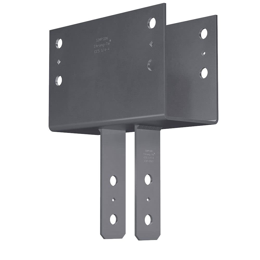 Simpson Strong-Tie CC5 1/4-4 Column Cap for 5-1/8
