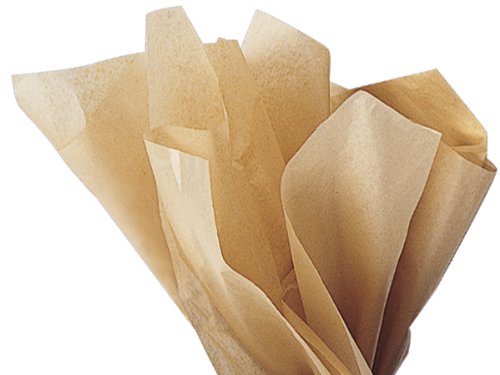 KRAFT Recycled Tissue Paper 15x20 Inches, Acid-Free, 5 Packs (960 Sheets per Pack) - Eco-Friendly Gift Wrapping, Crafting, and Packaging Supplies for Parties, Weddings, and DIY Projects