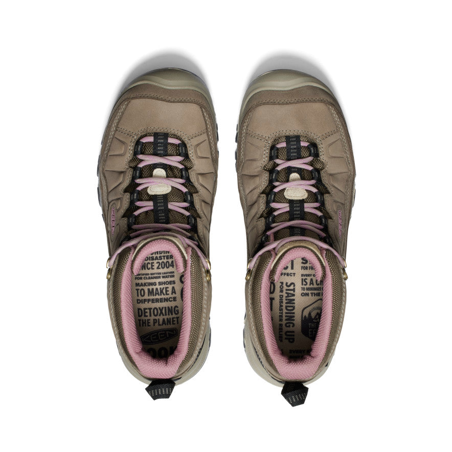 Keen Targhee IV Mid WP Waterproof Hiking Boots for Women - Lightweight & Durable for Outdoor Adventures, Trail Walking & Backpacking