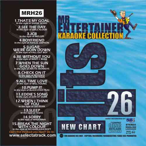 MRH026 Chart Hits Volume 26 - January 2006 Pop Music Compilation CD | Best Hits Collection for Parties, Road Trips & Music Lovers