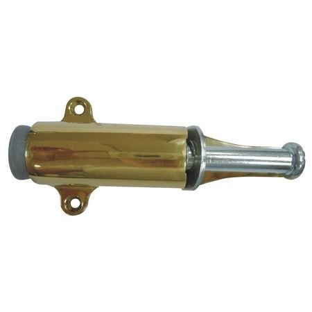 Solid Brass Plunger Door Holder - Vintage Style Door Stopper for Home & Office - Perfect for Bedrooms, Bathrooms, and Hallways