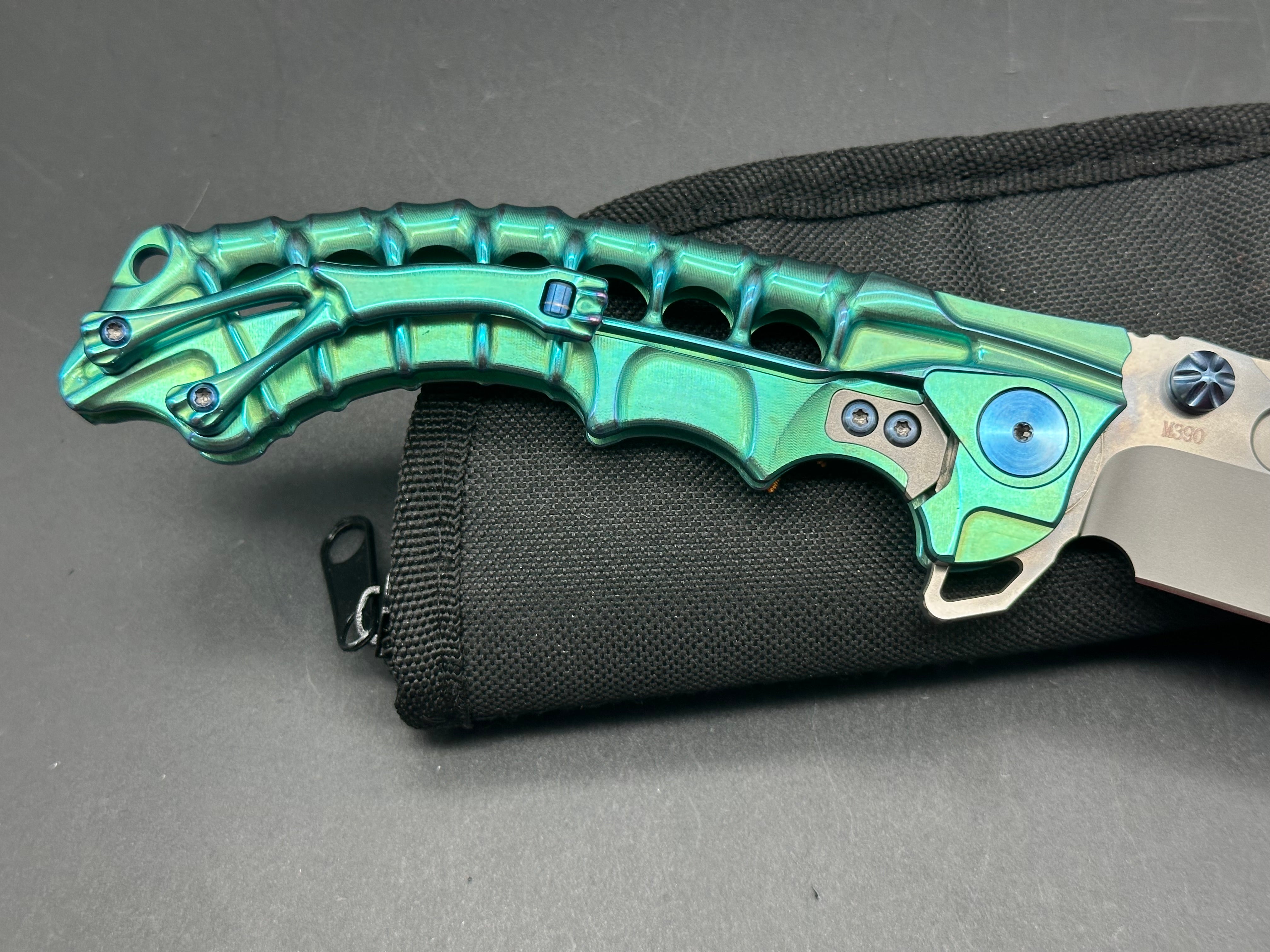 Andre De Villiers Scavenger Frame Lock Folding Pocket Knife - 4.25