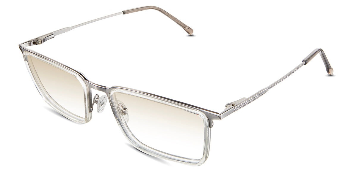 Zayn Men's Prescription Tinted Glasses - Blue Light Blocking & UV Protection for Work, Gaming & Reading