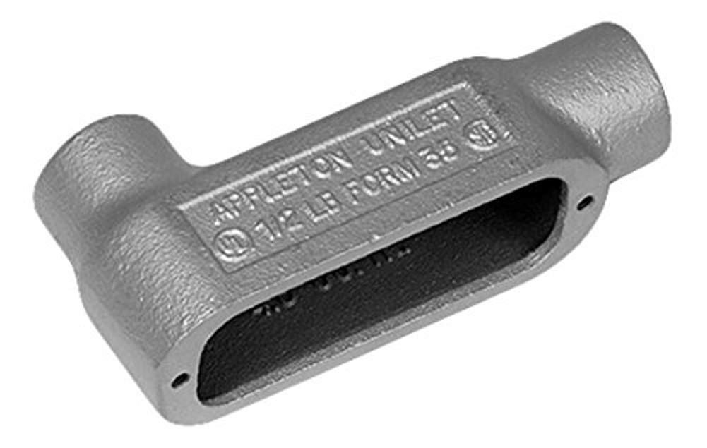 LB400 4-Inch Iron Condenser Body - Durable HVAC Replacement Part for Air Conditioning & Refrigeration Systems
