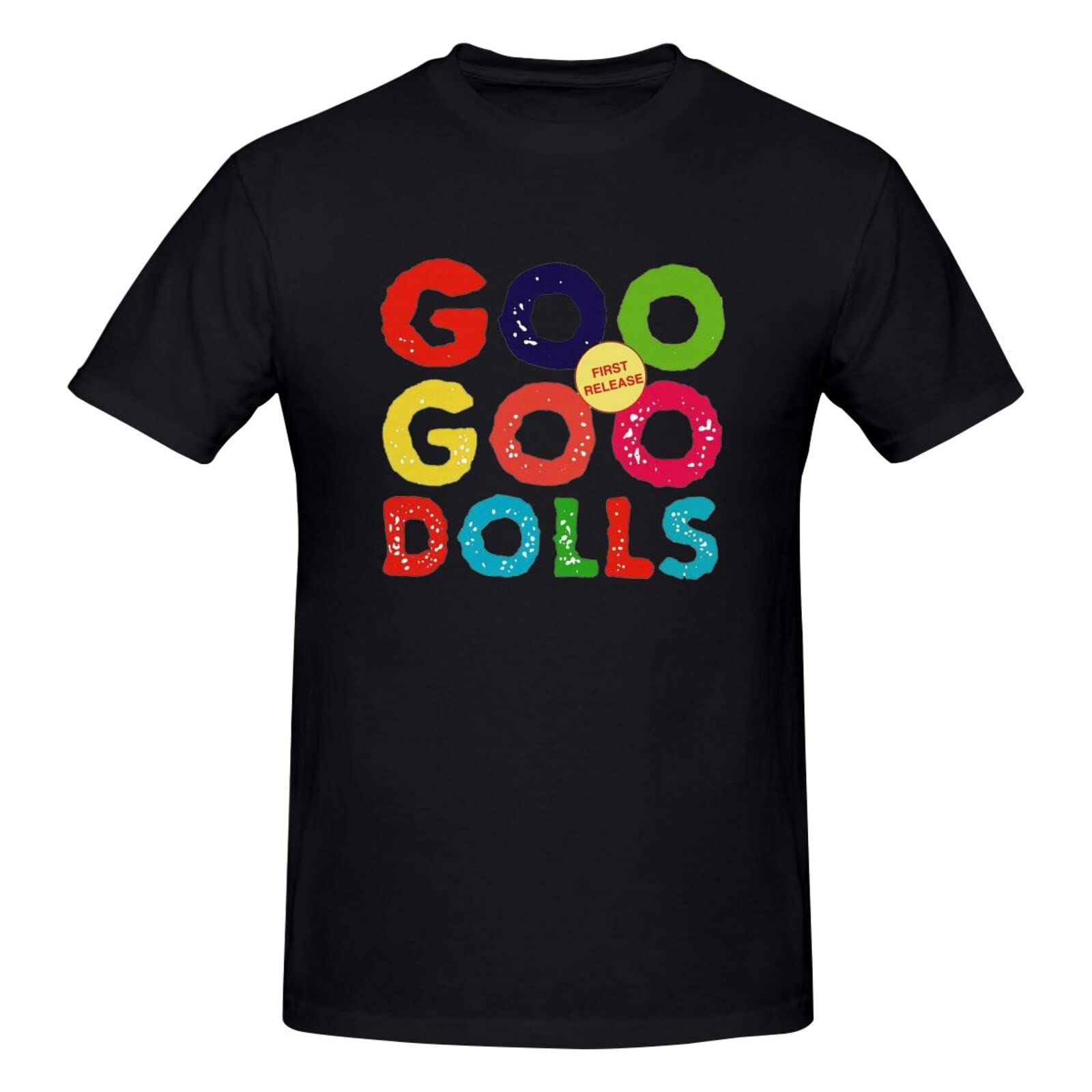 **Men's Scoop Neck Short Sleeve T-Shirts - Soft Cotton Casual Tee Tops for Everyday Wear - Perfect for Gym, Work & Outfits**