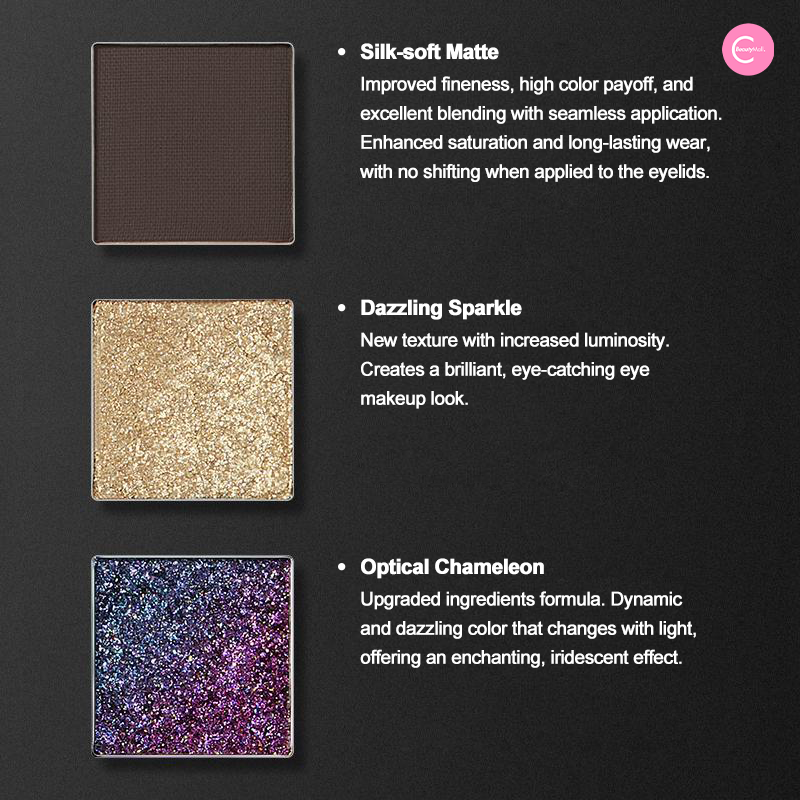 HUAXU Velveteen Series 12 Color Eyeshadow Palette - Long Lasting Matte & Shimmer Makeup Kit for Day & Night Looks | Perfect for Parties, Weddings & Everyday Wear