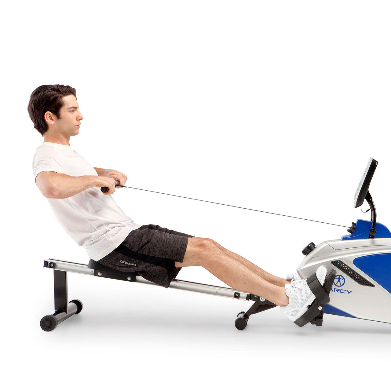 Foldable Magnetic Rower ME 1018RE - Portable Home Gym Equipment for Full Body Workout | Perfect for Small Spaces & Indoor Cardio Training