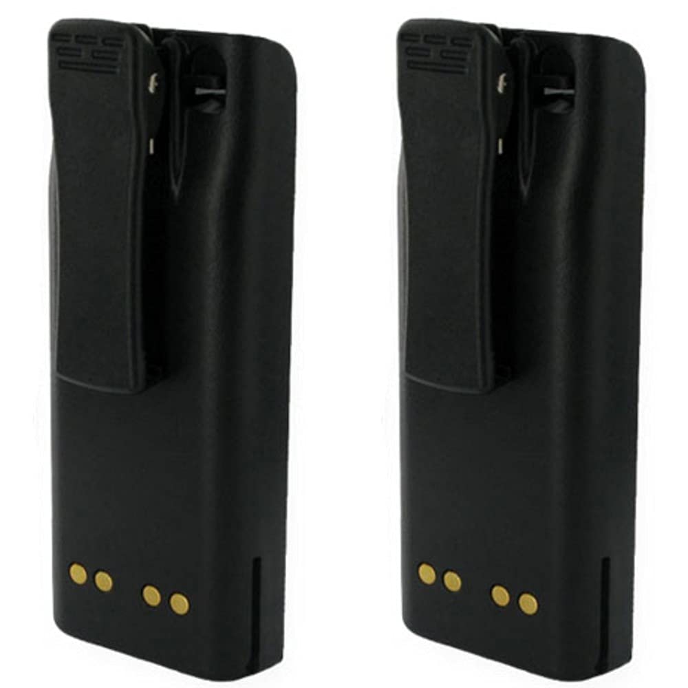 Empire 2-Way Radio Batteries - Ni-MH 7.5V 2000mAh Replacement Battery for Motorola MTX868 & WPNN4013 - 2-Pack Combo for Long-Lasting Communication - Perfect for Construction, Security & Outdoor Adventures