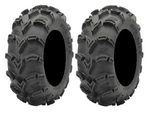 Best ITP Mud Lite XL 6-Ply ATV Tires - Pair of 28x10-14 for Off-Road & Mud Riding - Perfect for Trail Adventures & Extreme Terrain