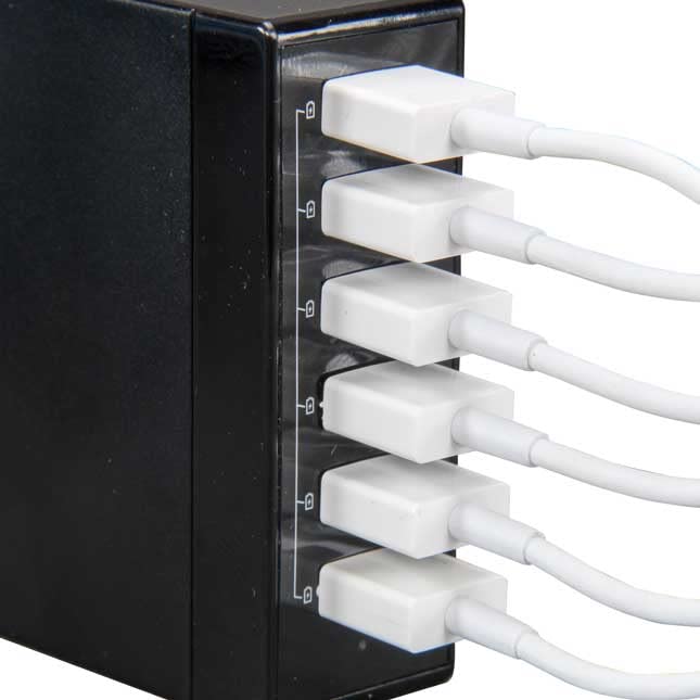 Really Good Stuff Tablet Storage and Charging Base - Organize & Charge Multiple Tablets - Perfect for Classrooms, Offices & Home Use