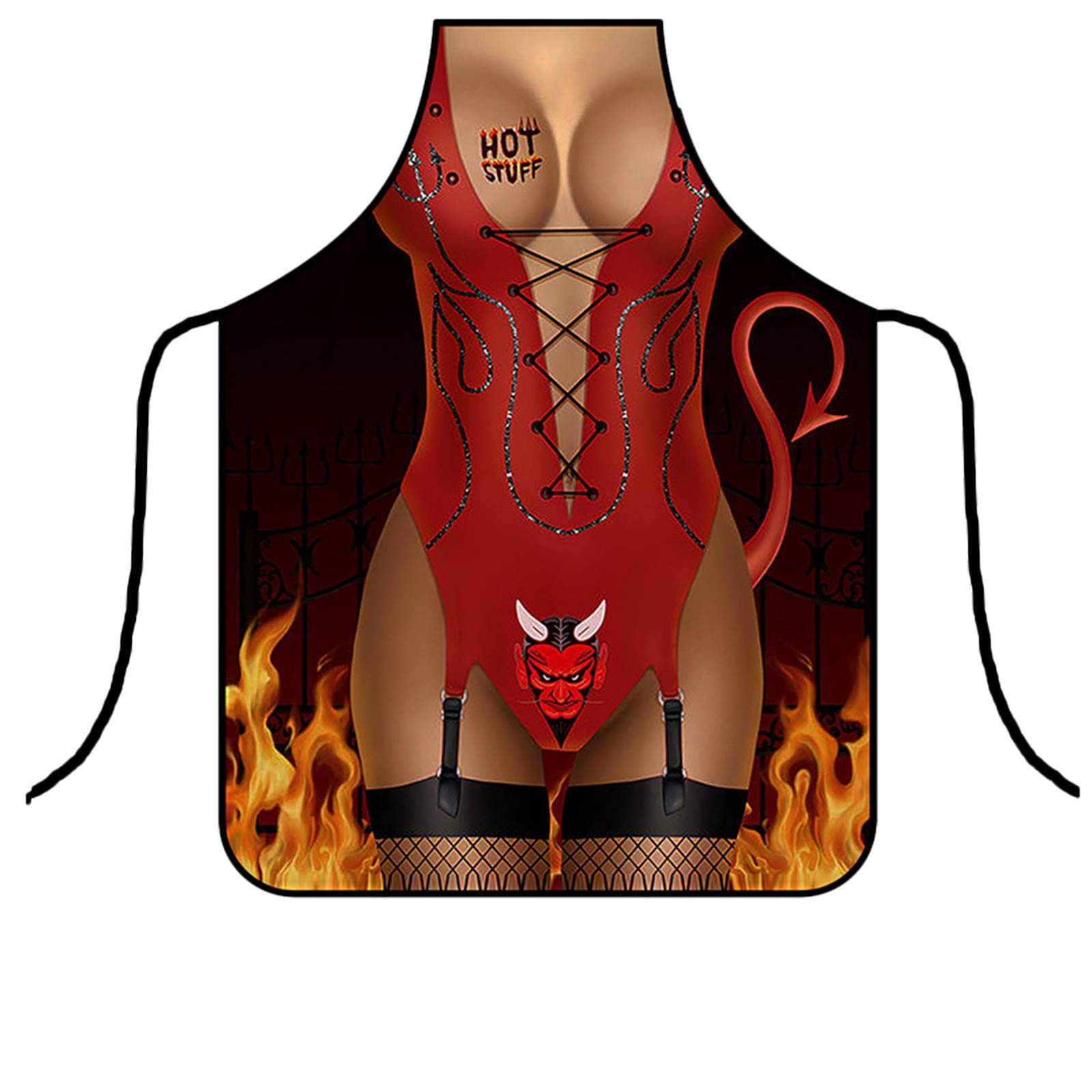 Funny Adult Apron for Men & Women - Kitchen Cooking & Party Gift