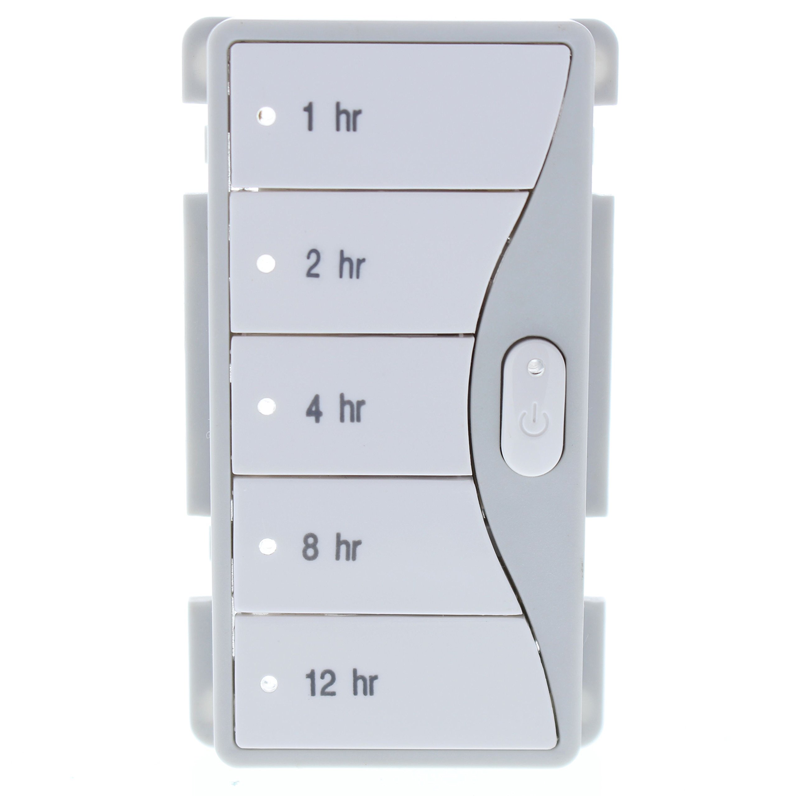 Cooper Wiring Devices 951HKWS-P Aspire Color Change Kit for 1,2,4,8,12 Hour Timer - White Satin Finish | Easy Timer Switch Upgrade for Home & Office Lighting Control