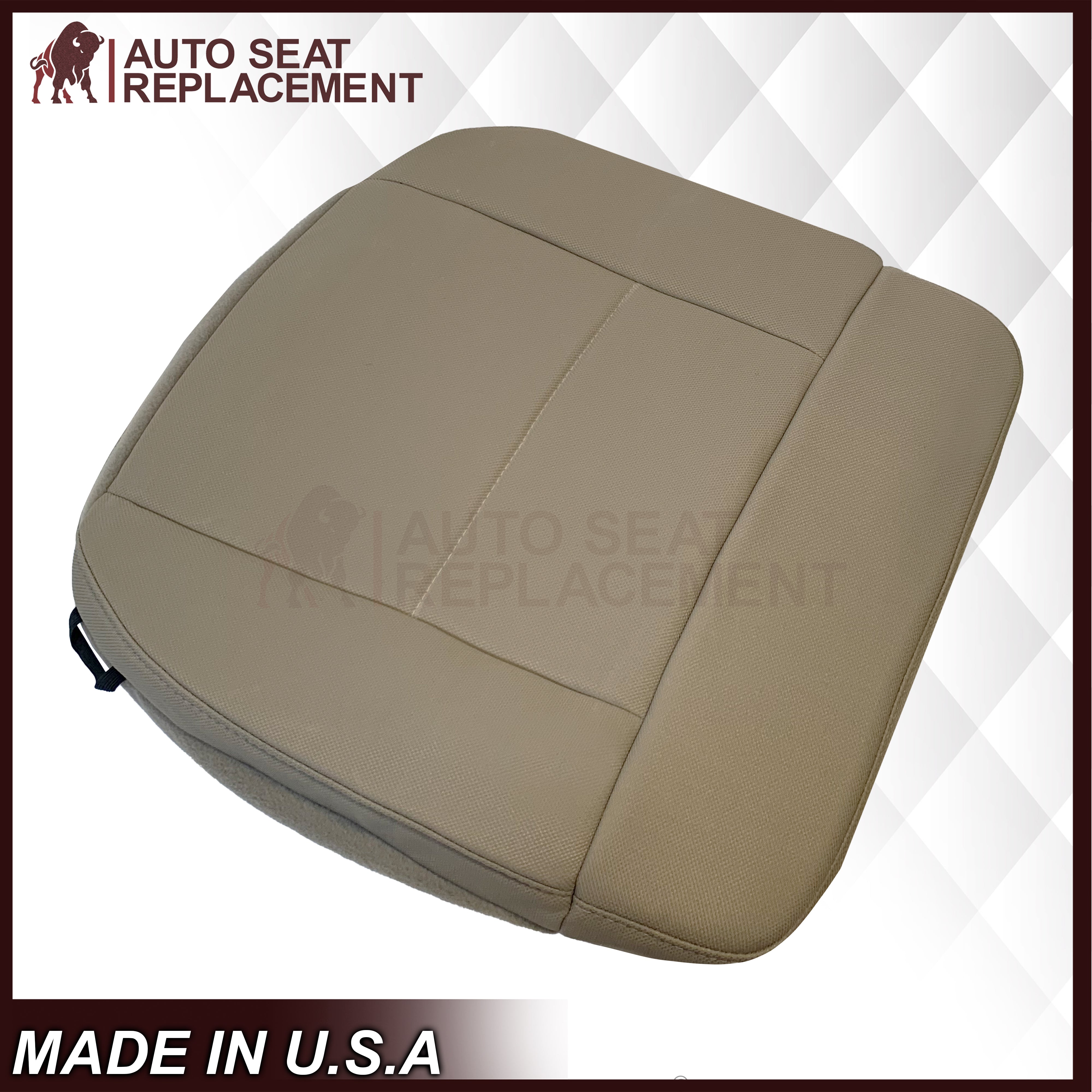 2004-2006 Ford F-150 XL STX Tan Cloth Seat Cover - Durable & Custom Fit for Truck Interior Protection | Perfect for Work Trucks, Off-Roading & Daily Commutes