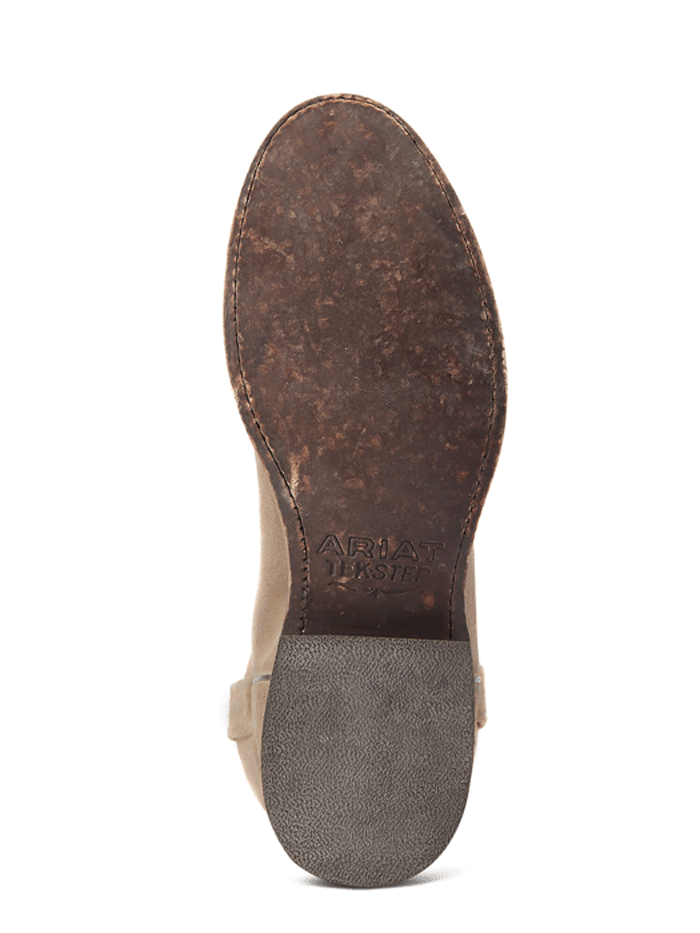 Ariat Men's Downtown Western Boot - Burned Grey Roughout Leather for Cowboy & Country Style | Perfect for Rodeo, Line Dancing & Outdoor Adventures