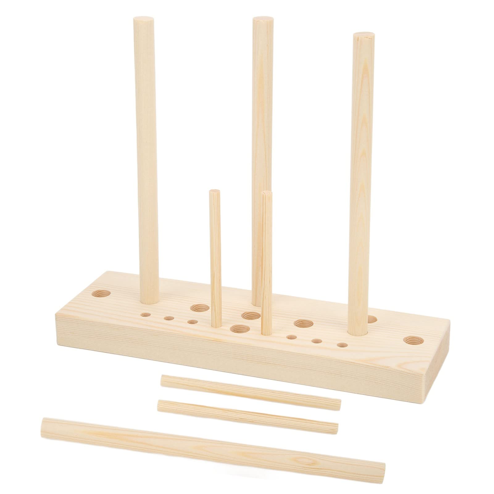 Ejoyous Adjustable Wooden Bow Maker Tool - Multi-Size Ribbon Bow Maker for DIY Crafts, Wreaths, Party Decorations, Christmas Bows, Hair Bows & Gift Wrapping - Perfect for Holiday Decor, Gift Packaging & Crafting Projects