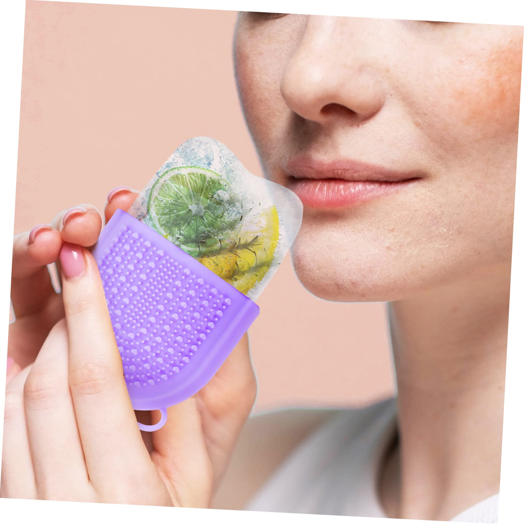 Baluue Ice Roller for Face & Eyes - Skin-Friendly Cooling Massage Tool with Roller Mold & Ice Holder | Reduce Puffiness & Soothe Skin for Morning & Night Skincare Routine